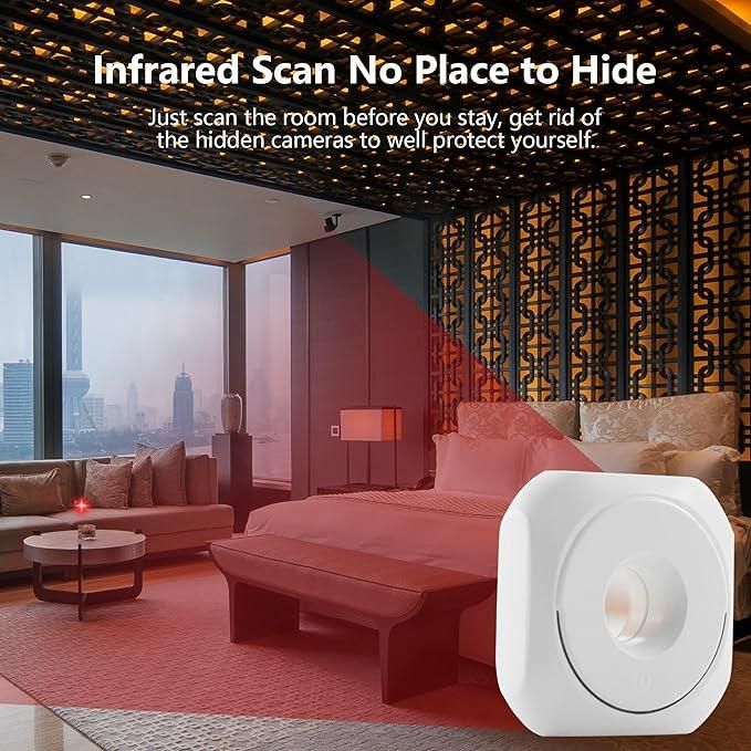 Mini Camera Detector – Anti-Spy Wireless Infrared Sweeper
