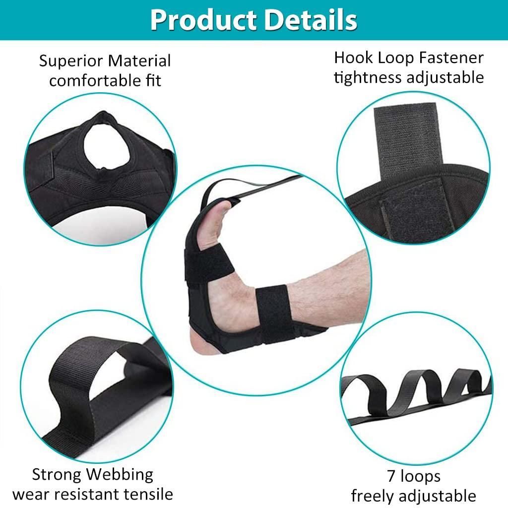 Yoga Belt – Flexibility & Stretching Strap for Men & Women