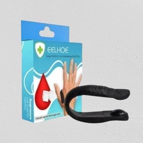Sugar Control LI4 Acupressure Point Clip – Natural Reflex Therapy for Balanced Blood Sugar