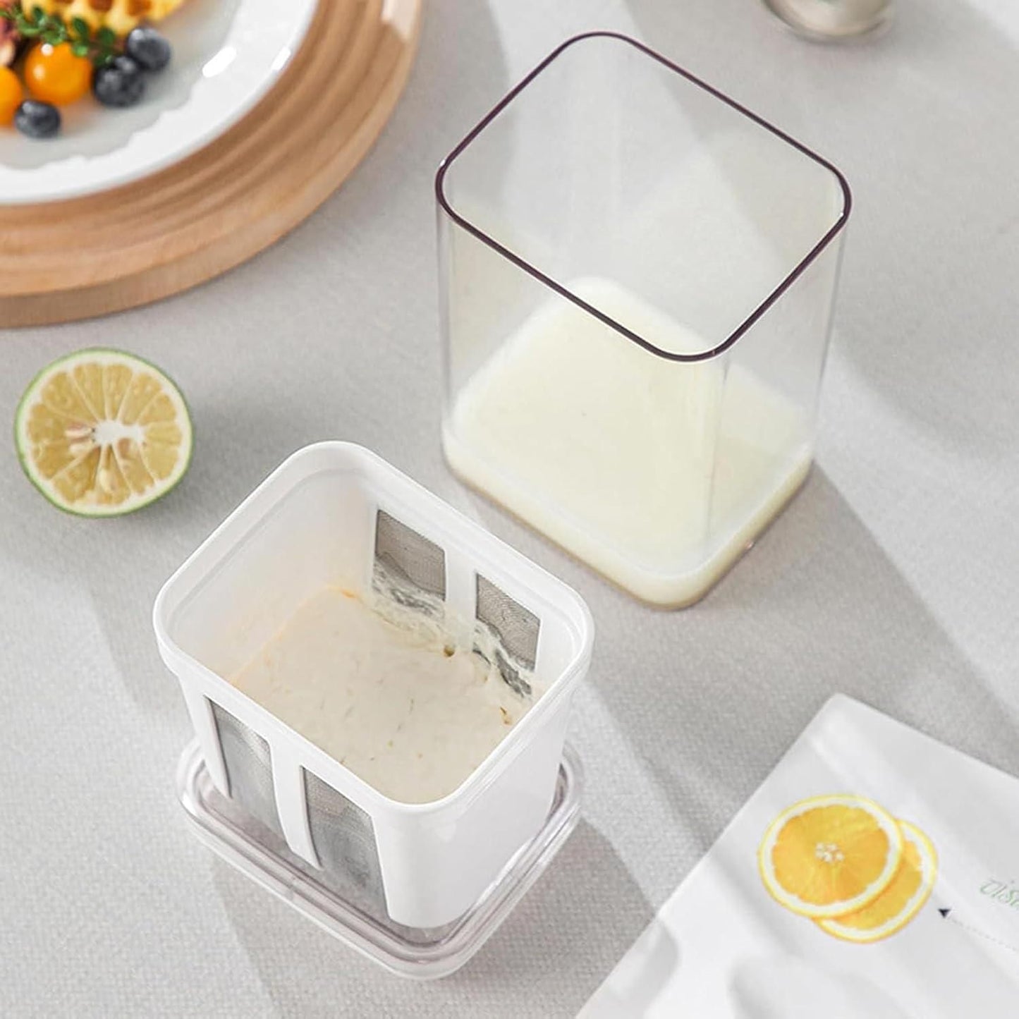 Yogurt Maker & Strainer | Curd Filter for Homemade Yogurt