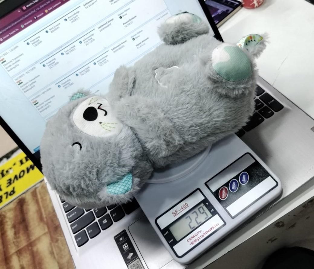 Breathing Teddy Bear with Soothing Music | Comfort Plush for Relaxation