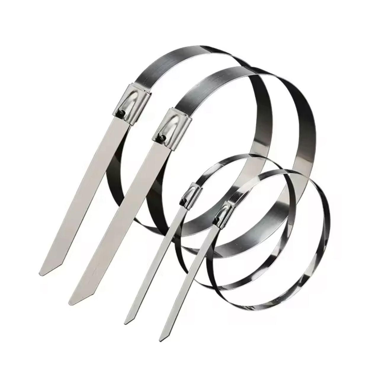 Stainless Steel Cable Lock Ties | Pack of 10