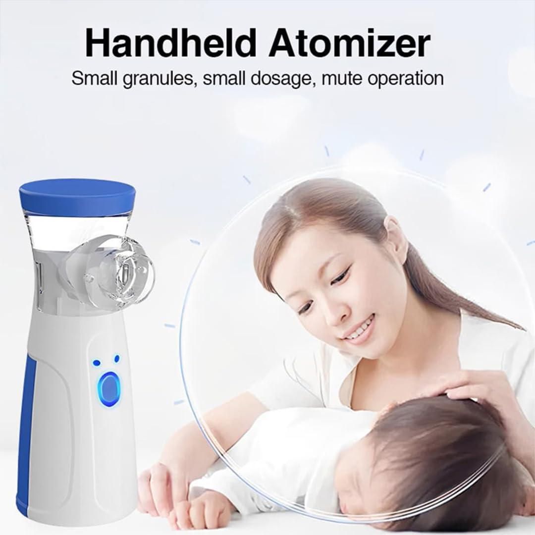 Portable Ultrasonic Mesh Nebulizer | Rechargeable Inhalation Therapy Device