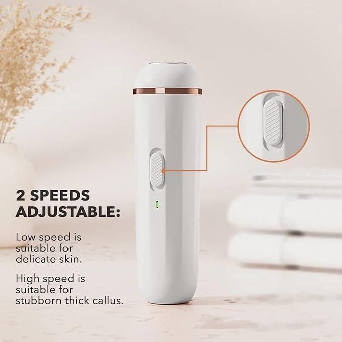 Rechargeable Foot Callus Remover – Wireless Electric Foot Cleaner