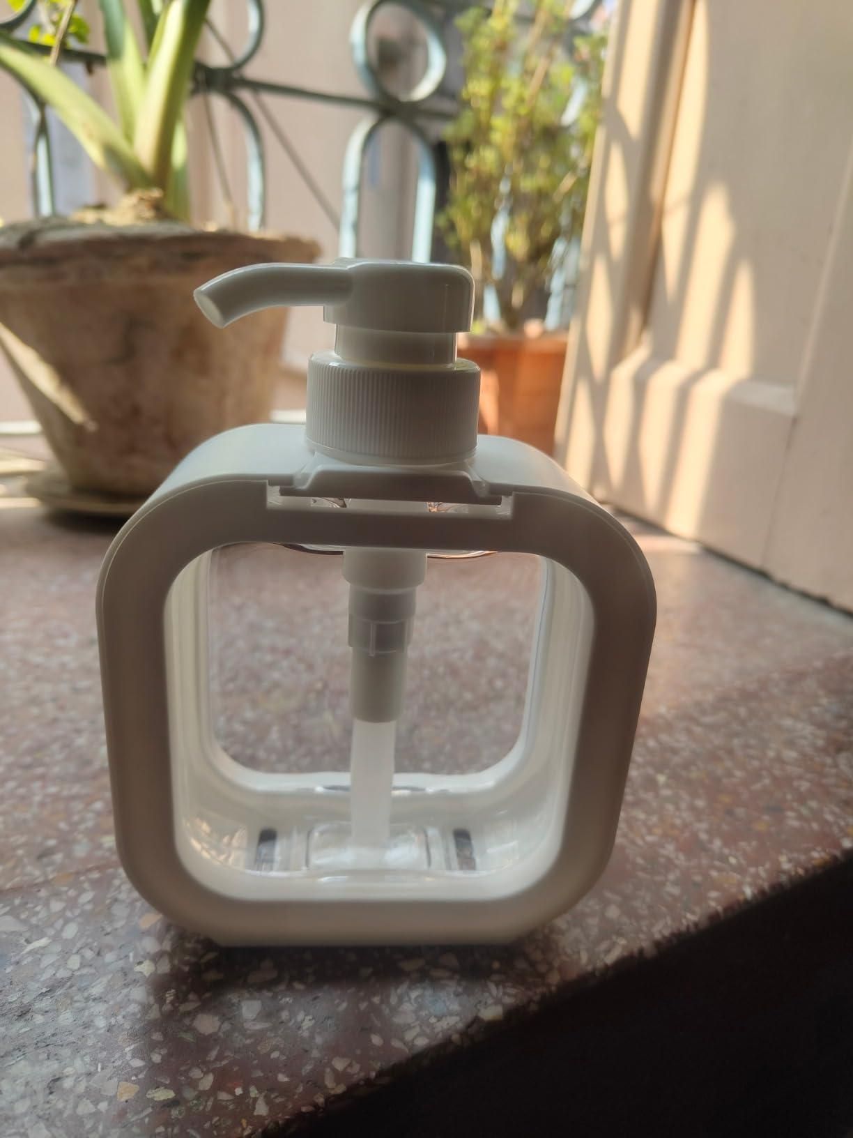 Plastic Empty Bottle Soap Dispenser | Large-Capacity Bathroom & Kitchen Bottle