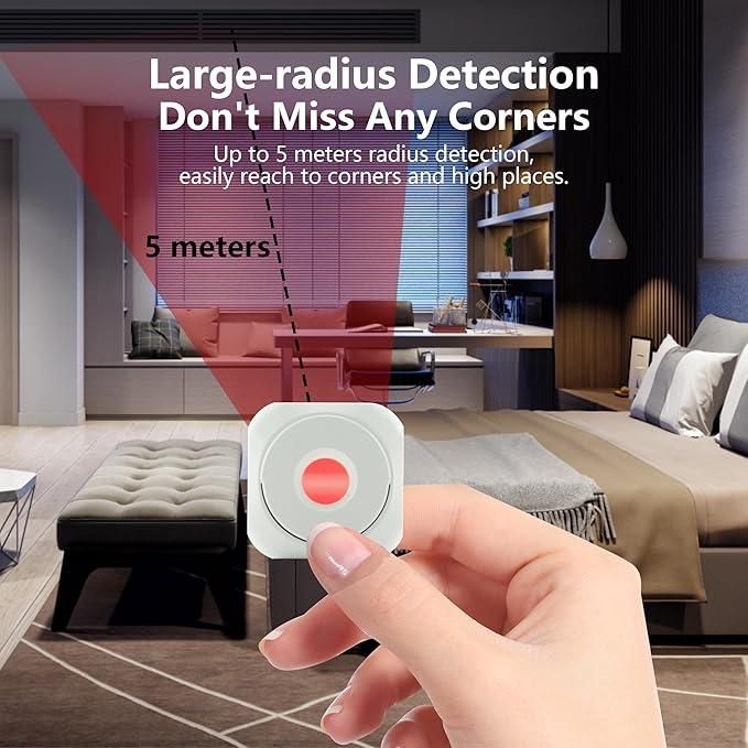 Mini Camera Detector – Anti-Spy Wireless Infrared Sweeper