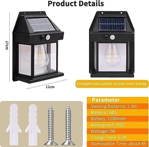 Solar Light Outdoor Wall Light – Smart, Durable & Energy-Saving