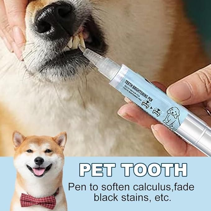 Dog Pen Toothbrush | Plaque Removal & Fresh Breath for Pets