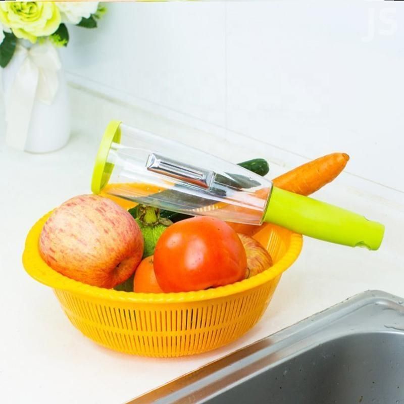 Multifunction Vegetable & Fruit Peeler with Storage Container