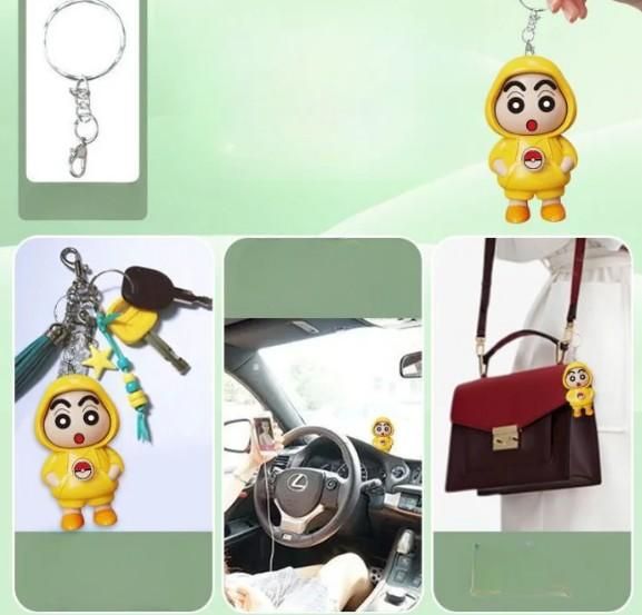 Shinchan Face Changing Keychain | Fun & Collectible