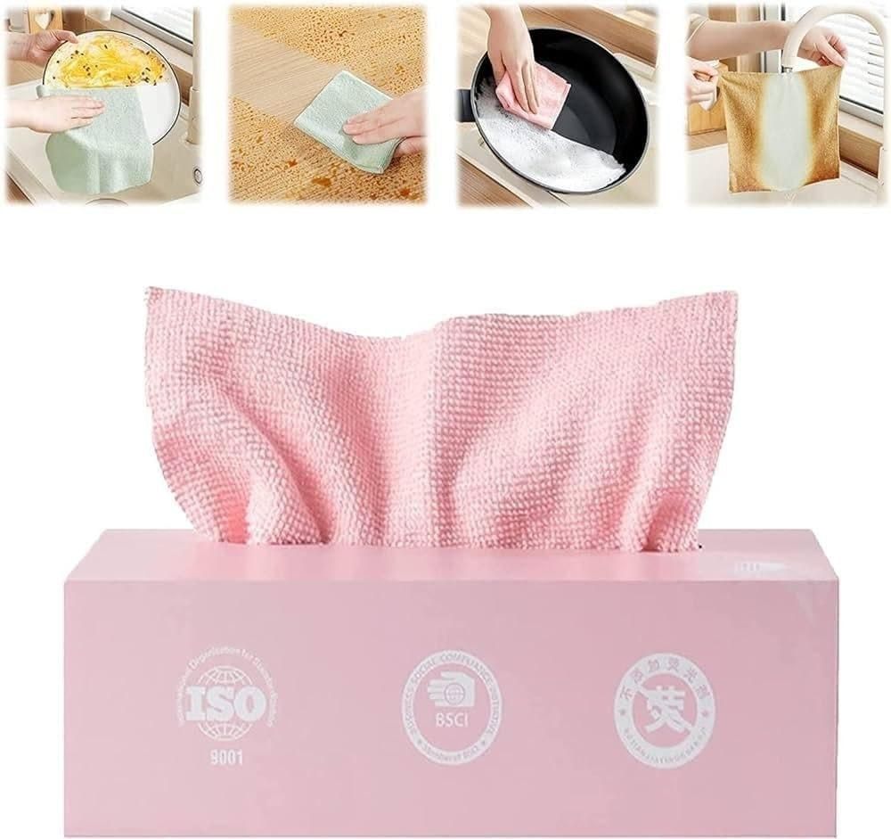 Microfiber Cleaning Cloth - 20 PCS | Reusable