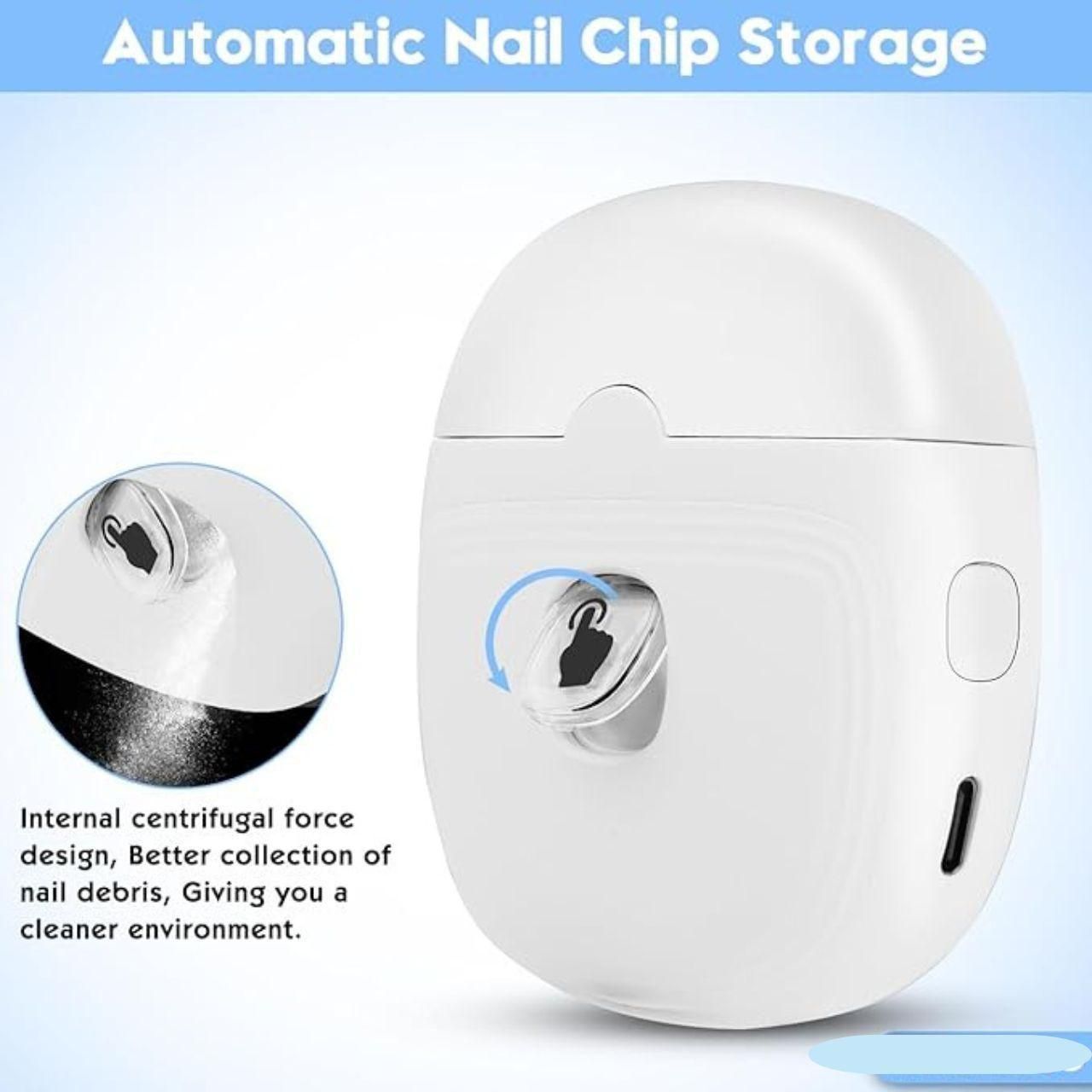 Rechargeable Electric Nail Clipper | Safe & Easy Grooming for Babies and Adults