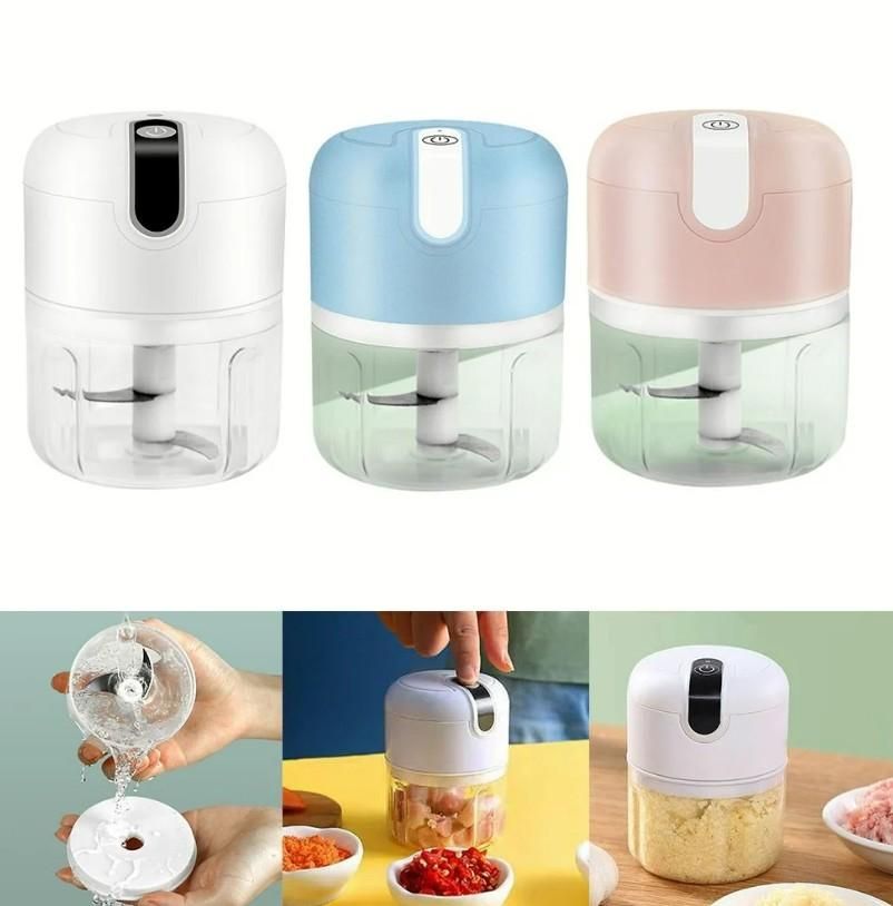 Mini Electric Garlic Chopper | Portable Food Processor