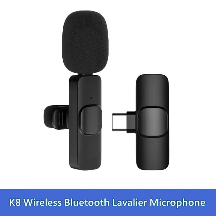 Wireless Lavalier Microphone – Portable & Noise-Cancelling
