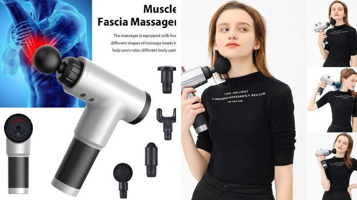 Fascial Gun Massager – Full Body Deep Tissue Relief