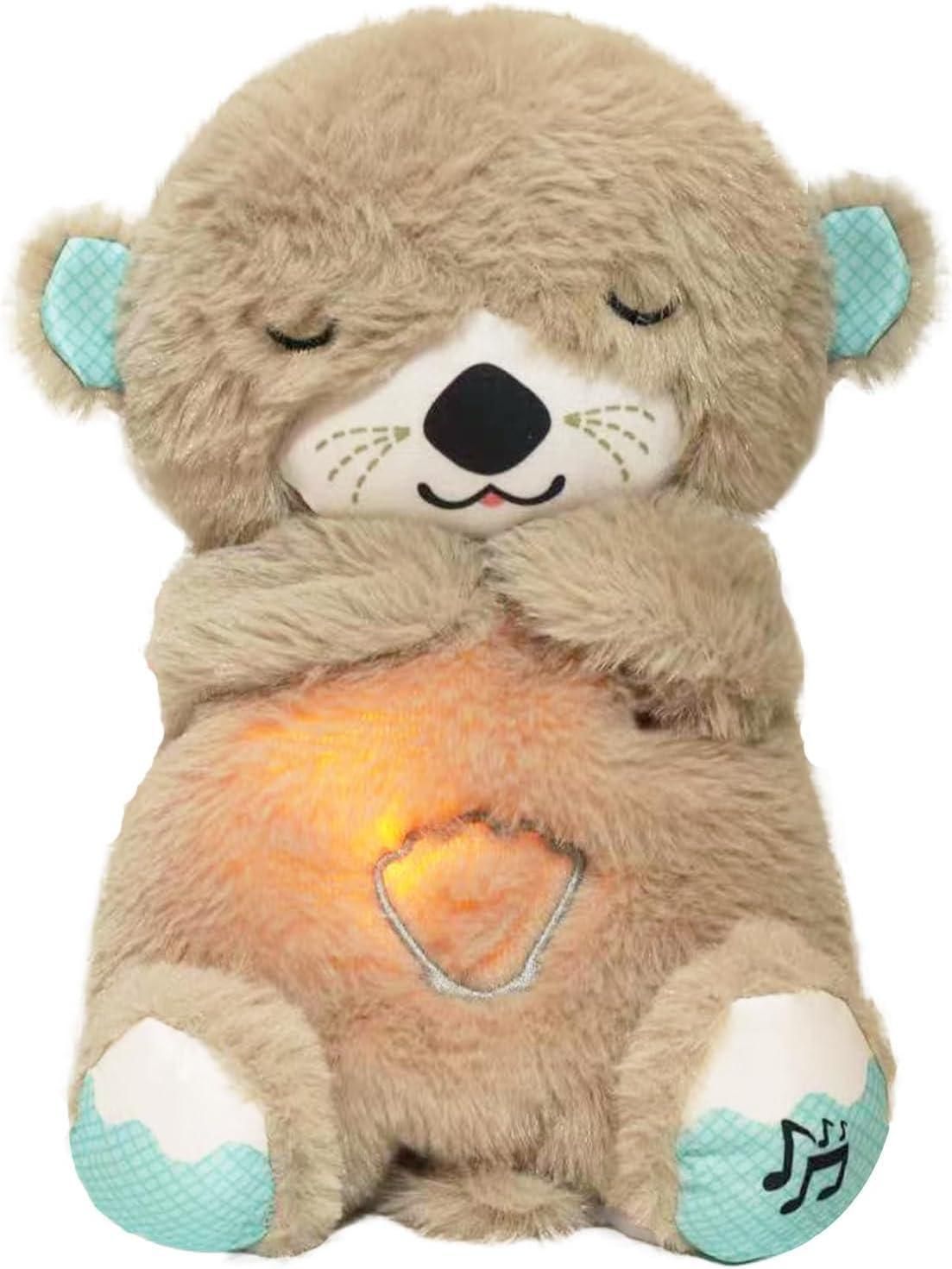 Breathing Teddy Bear with Soothing Music | Comfort Plush for Relaxation