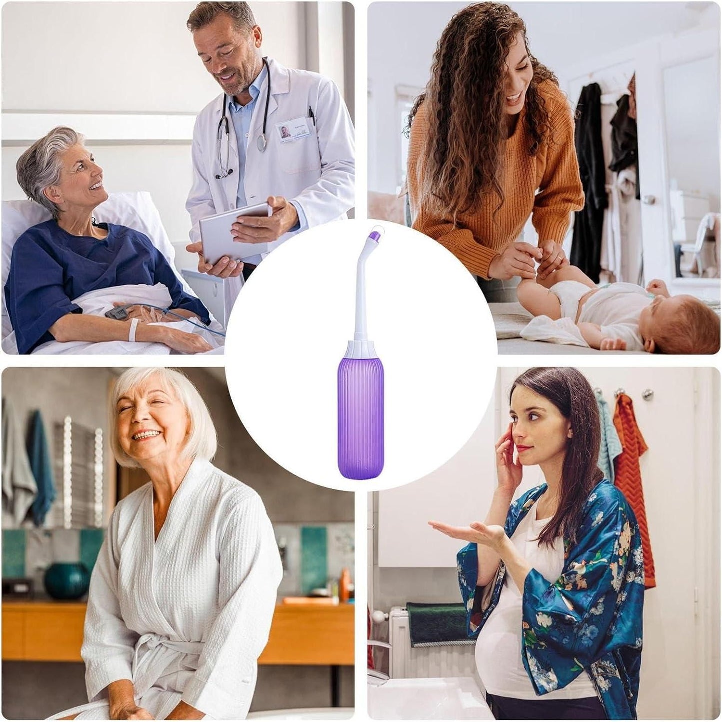 Portable Bidet Bottle Sprayer – Hygienic Postpartum & Personal Care