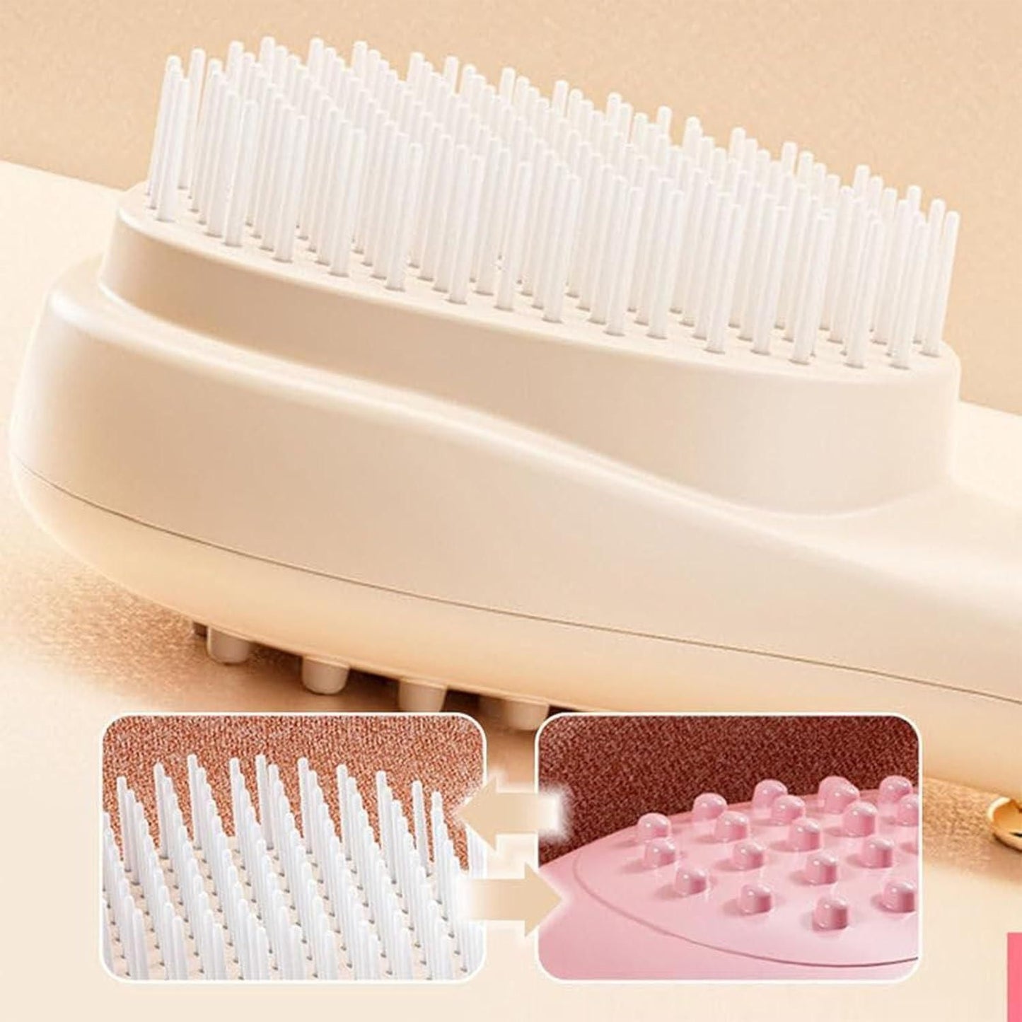 Scalp Massage Comb with Retractable Bristles – Relax & Stimulate
