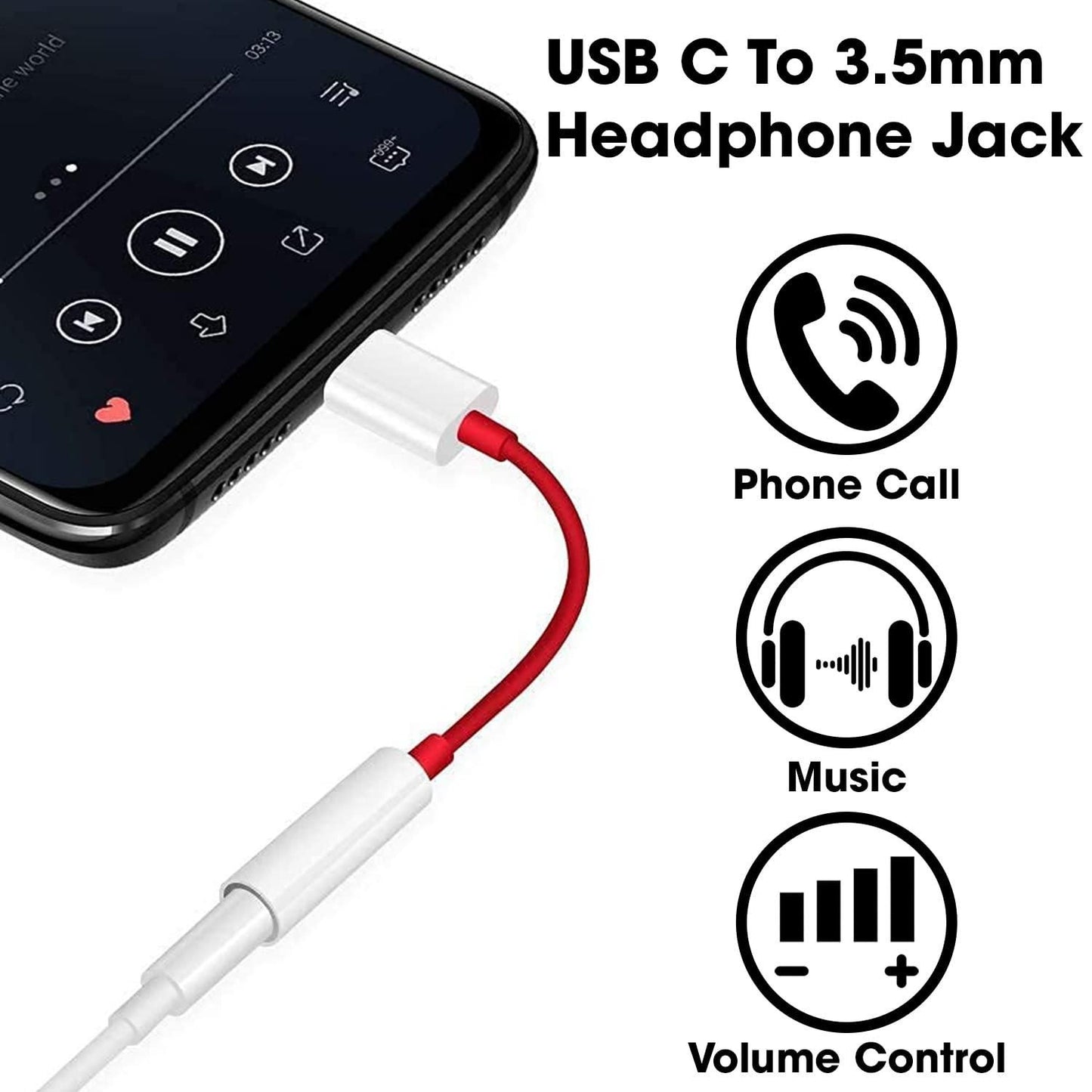 Type C to 3.5mm Audio Jack Adapter