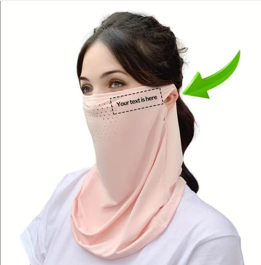 Neck Length Anti-Dust Filter Mouth Mask | Breathable Summer Face Protection