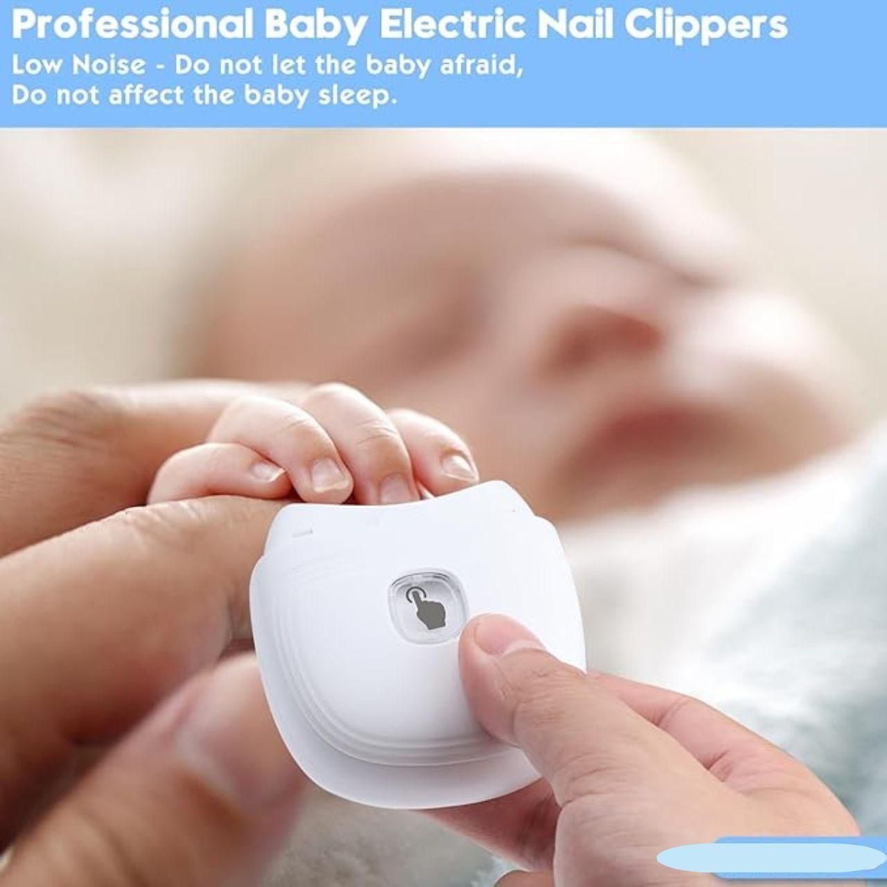 Rechargeable Electric Nail Clipper | Safe & Easy Grooming for Babies and Adults