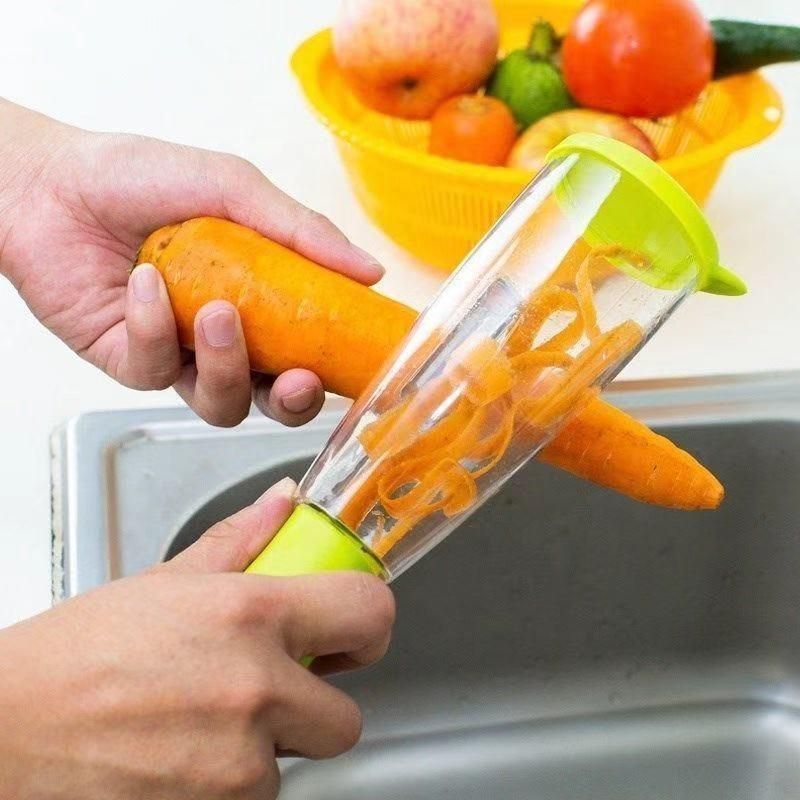 Multifunction Vegetable & Fruit Peeler with Storage Container