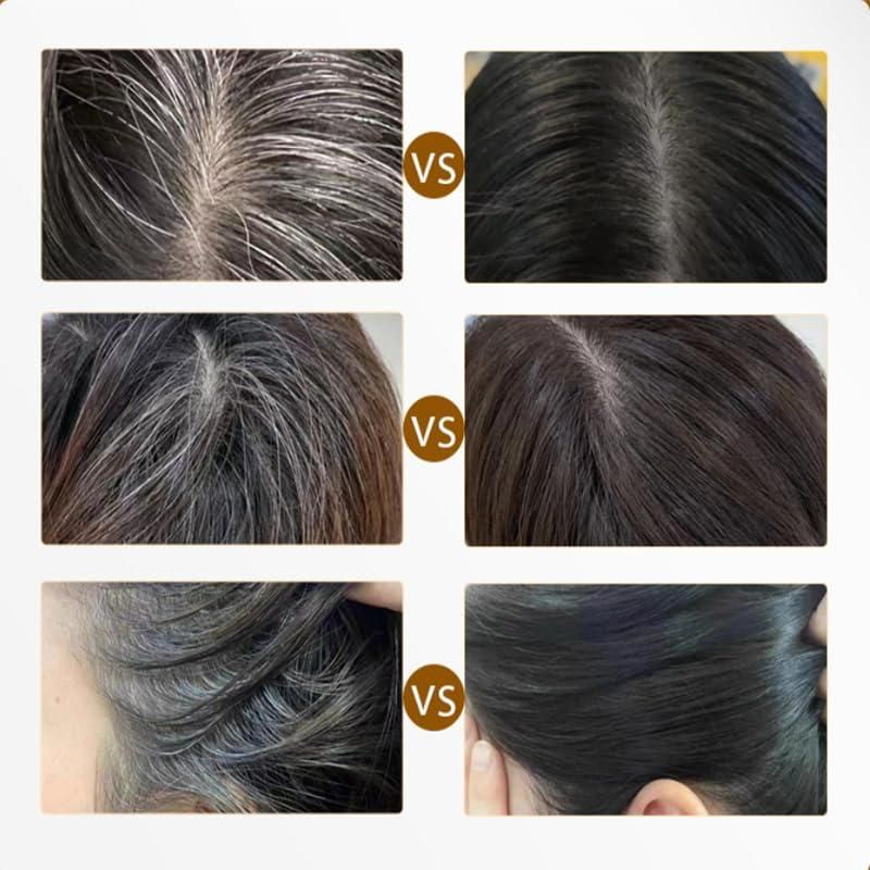 White Hair Touch-Up Comb | 2-in-1 Portable Hair Dye for Quick Coverage