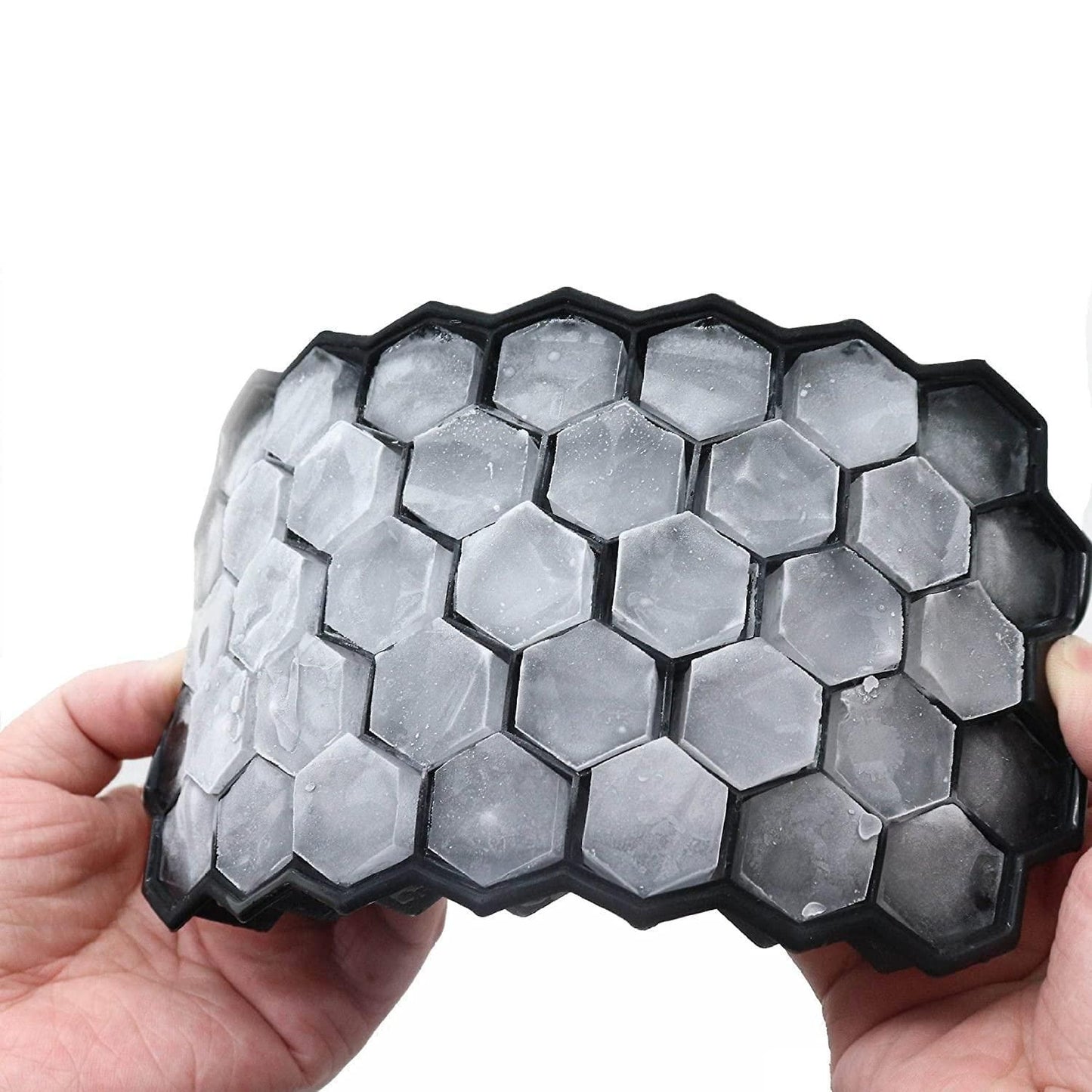 Silicone Ice Cube Maker Tray (Pack of 2) | BPA-Free Multi-Purpose Tray
