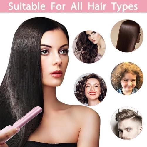 Rechargeable Hot Comb Hair Straightener – Fast & Easy Styling