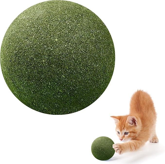 Cat Mint Toy Ball – Fun & Oral Health Care Toy