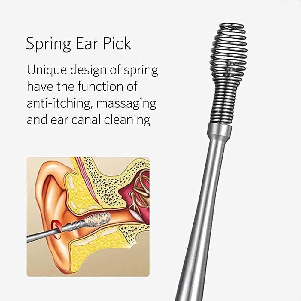 6-Piece Stainless Steel Ear Wax Removal Kit – Professional Ear Care Tools