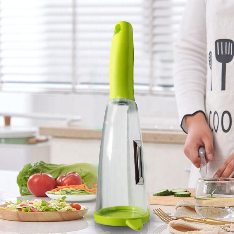 Multifunction Vegetable & Fruit Peeler with Storage Container