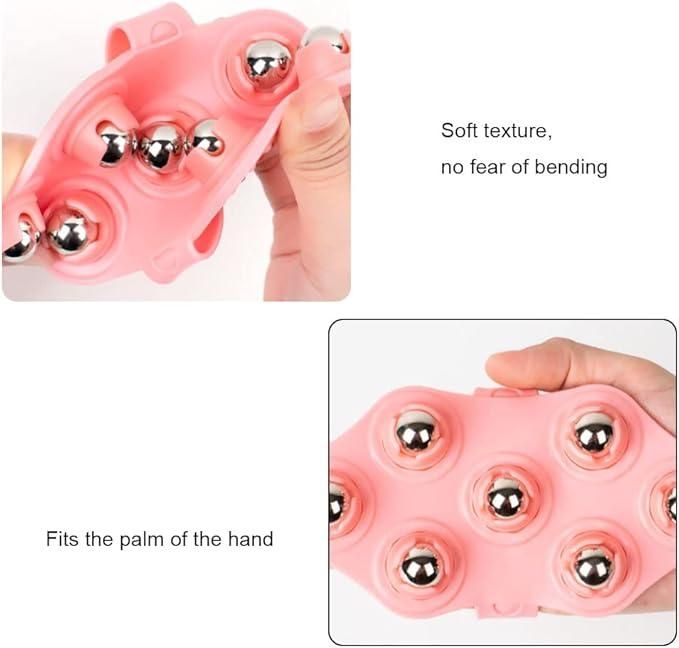 Anti-Cellulite Muscle Pain Relief Massage Ball & Gloves | Full Body Relaxation Tool
