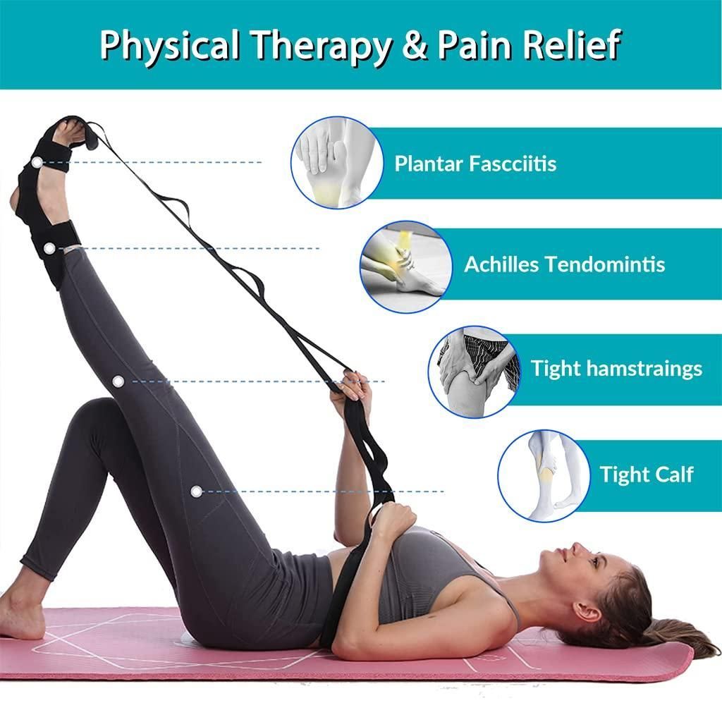Yoga Belt – Flexibility & Stretching Strap for Men & Women