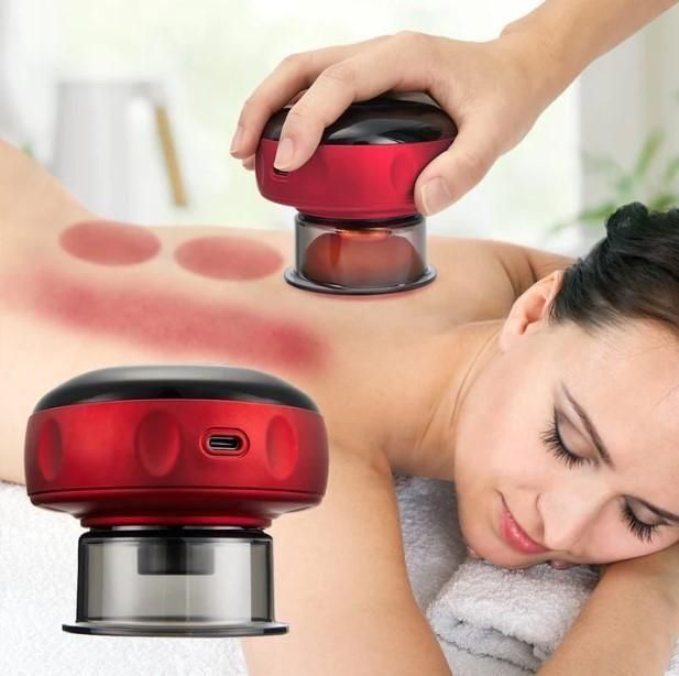 Electric Cupping Therapy Machine | 12-Level Temperature & Suction Massager