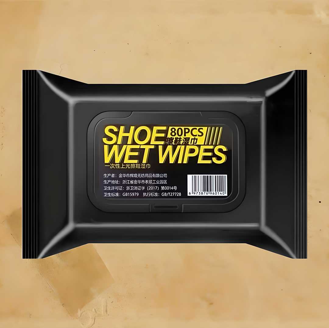 Sneaker & Shoe Cleaner Wipes – Pack of 80