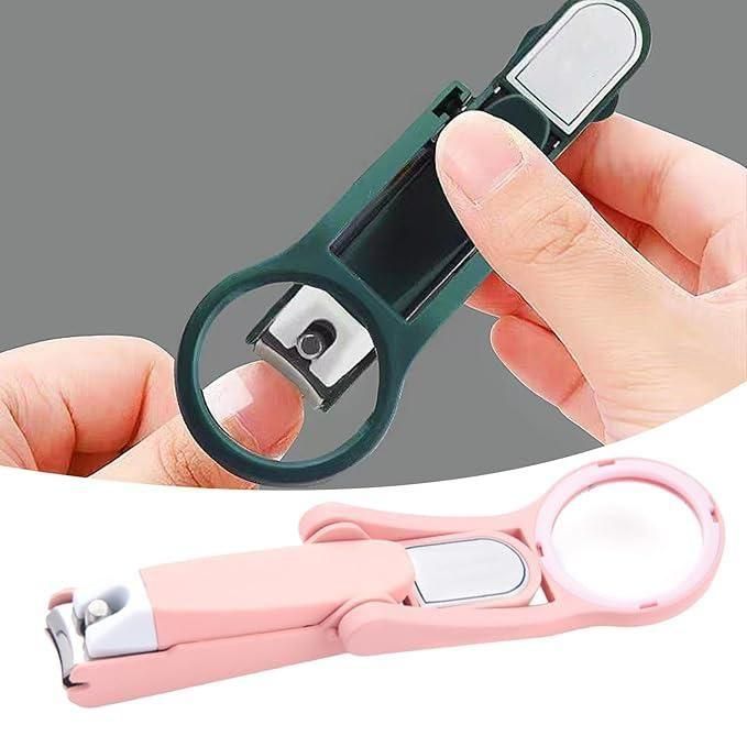 Nail Clipper with Magnifying Glass | Precision Grooming Tool