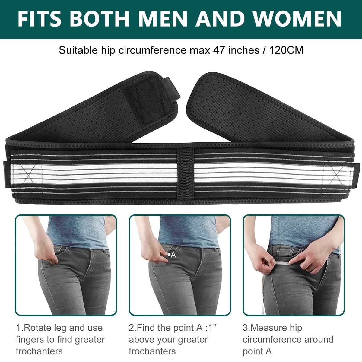 Lower Back Support Brace – Adjustable Relief for Men & Women