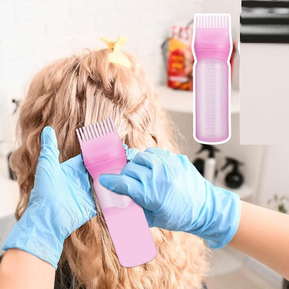Root Comb Applicator Bottle – Hair Dye & Hair Oil Tool