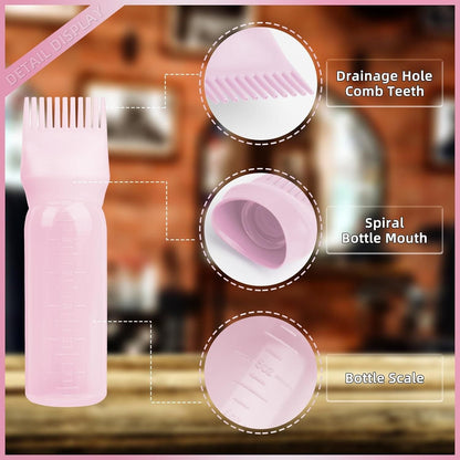 Root Comb Applicator Bottle – Hair Dye & Hair Oil Tool