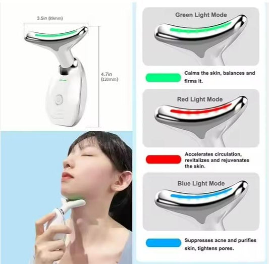 Neck & Face Firming Wrinkle Removal Tool | USB Rechargeable Anti-Aging Device