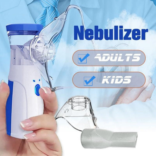 Portable Ultrasonic Mesh Nebulizer | Rechargeable Inhalation Therapy Device