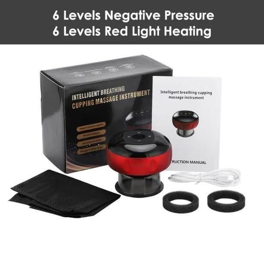 Electric Cupping Therapy Machine | 12-Level Temperature & Suction Massager