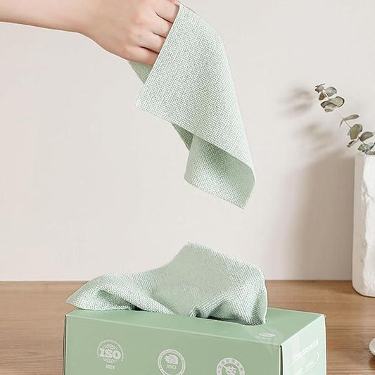 Microfiber Cleaning Cloth - 20 PCS | Reusable