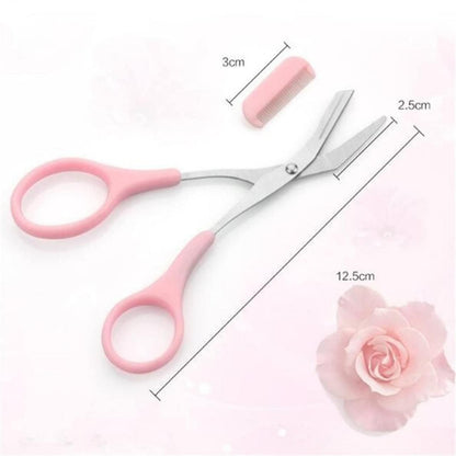 Eyebrow Trimmer with Comb Set – Precise Grooming Tool
