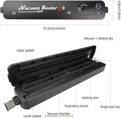 Portable Multi-Functional Food Vacuum Sealer