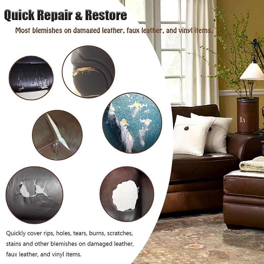 Leather Repair Patch Tape Kit | Fix Couches & Furniture Sofas Easily