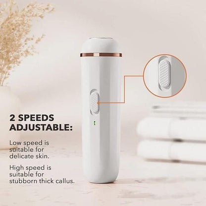Rechargeable Foot Callus Remover – Wireless Electric Foot Cleaner