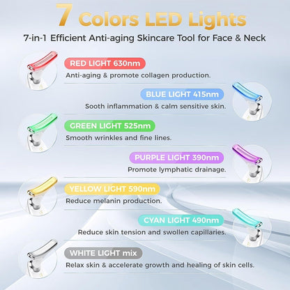 Multifunctional Facial Skin Care Tool | ABS Beauty Device for All Skin Types