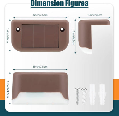 Solar Deck Lights Outdoor – Bright, Weatherproof & Energy Efficient